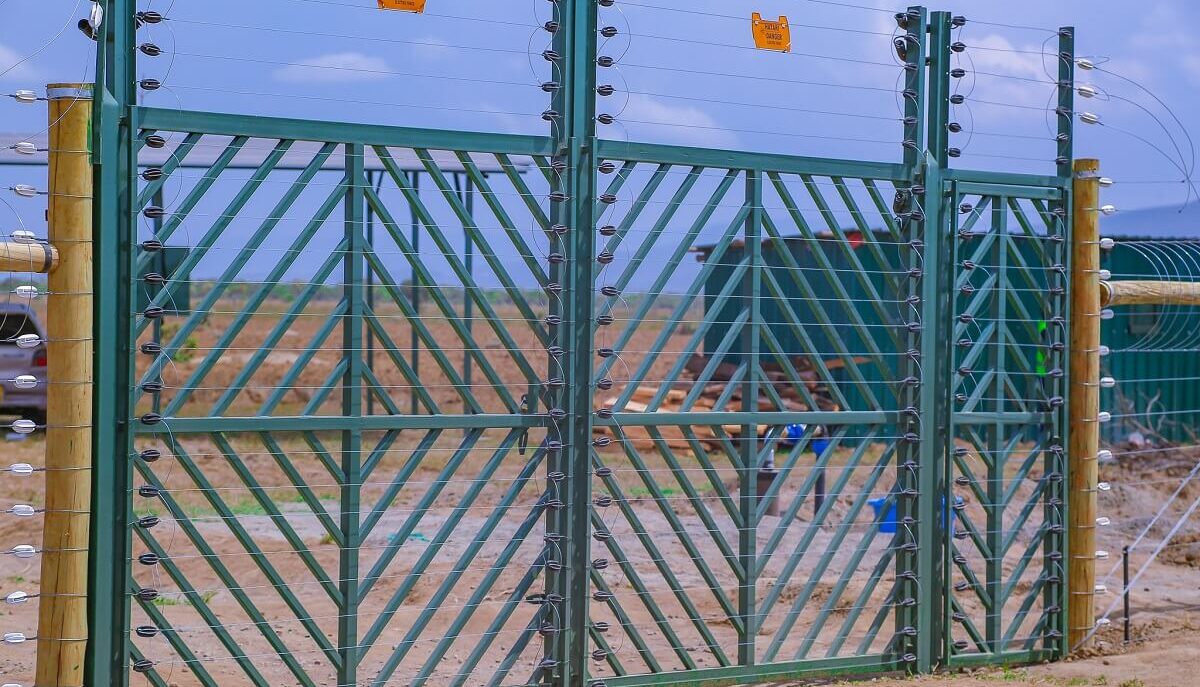 Electric fence installer in Kenya by Eclectic Fences